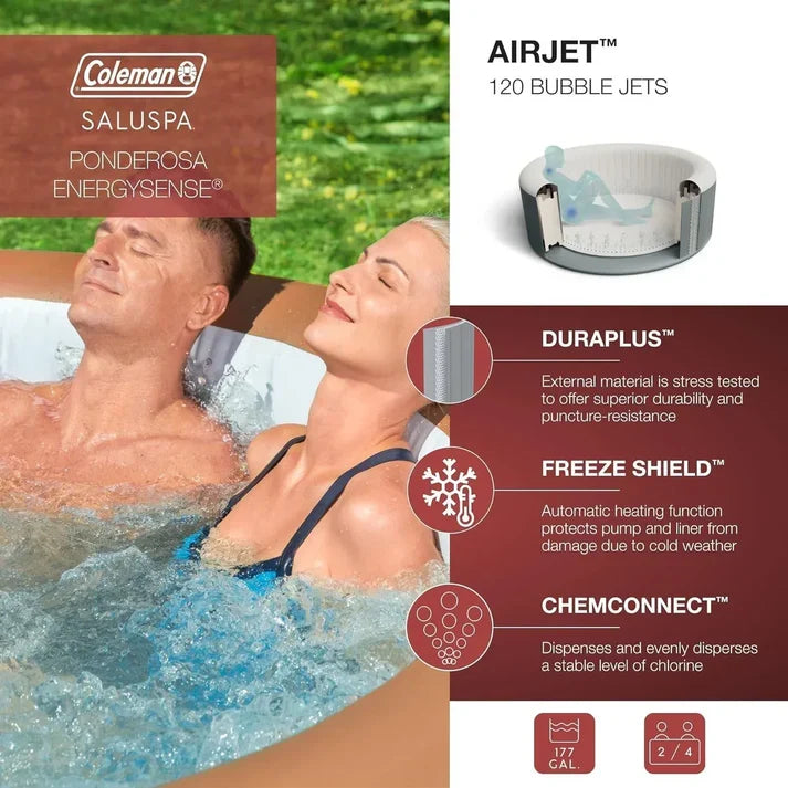 120 jets d'air AirJet — DuraPlus, Freeze Shield et ChemConnect