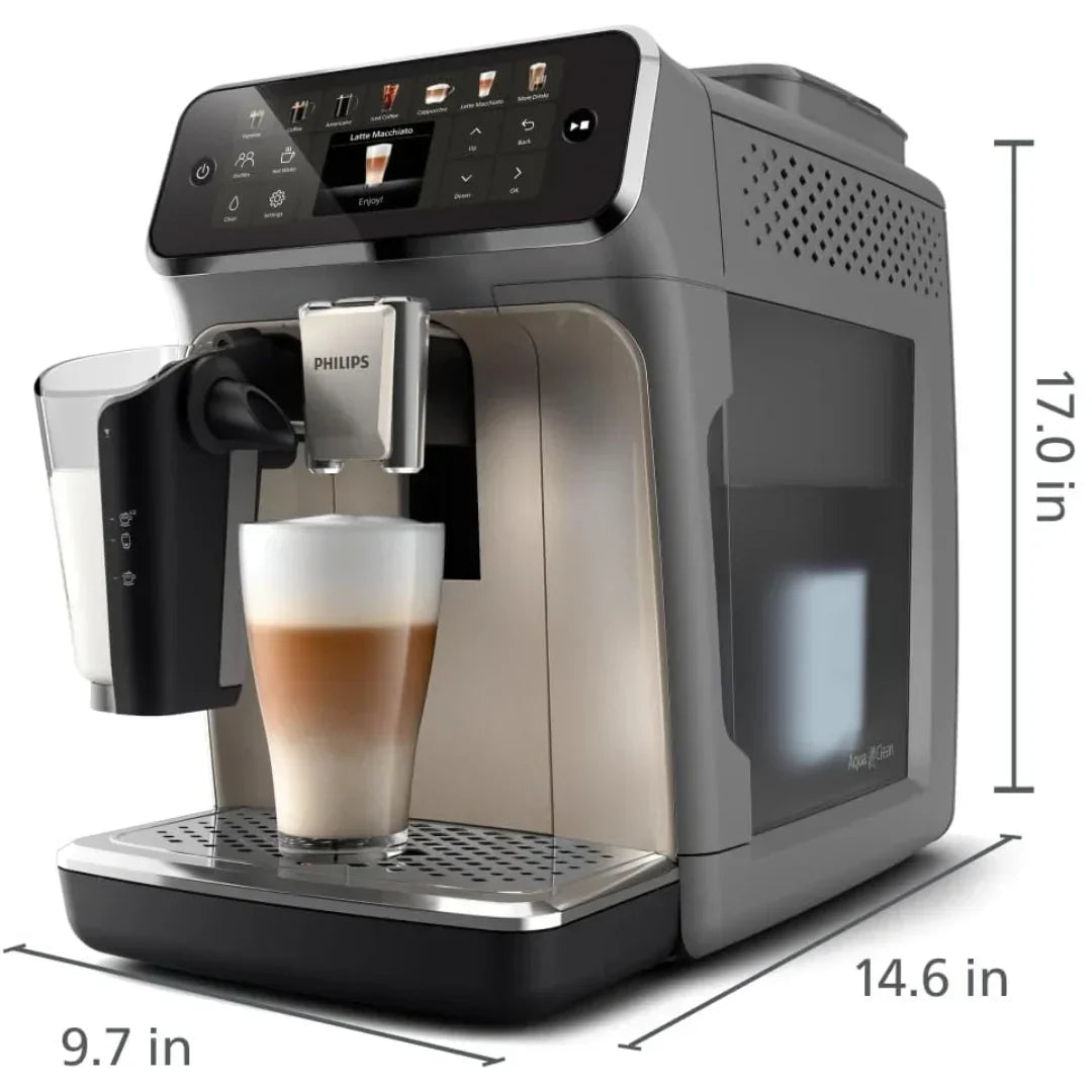 Dimensions de la machine espresso Philips LatteGo