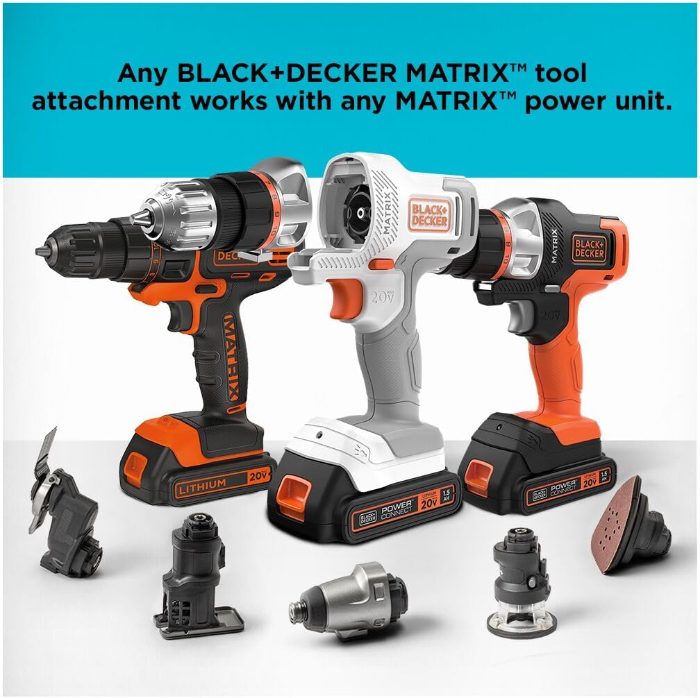 Tout embout MATRIX est compatible avec tout bloc moteur MATRIX