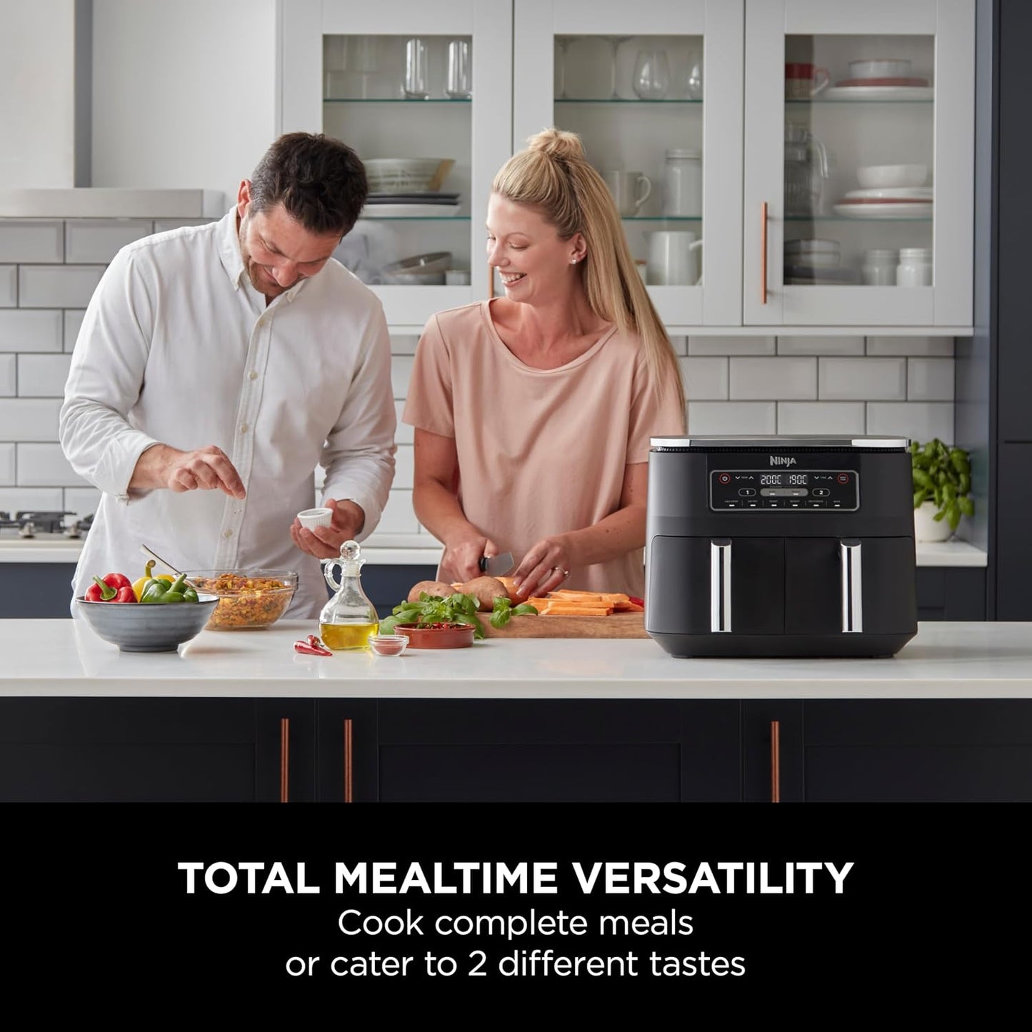 Ninja Foodi Dual Zone en cuisine