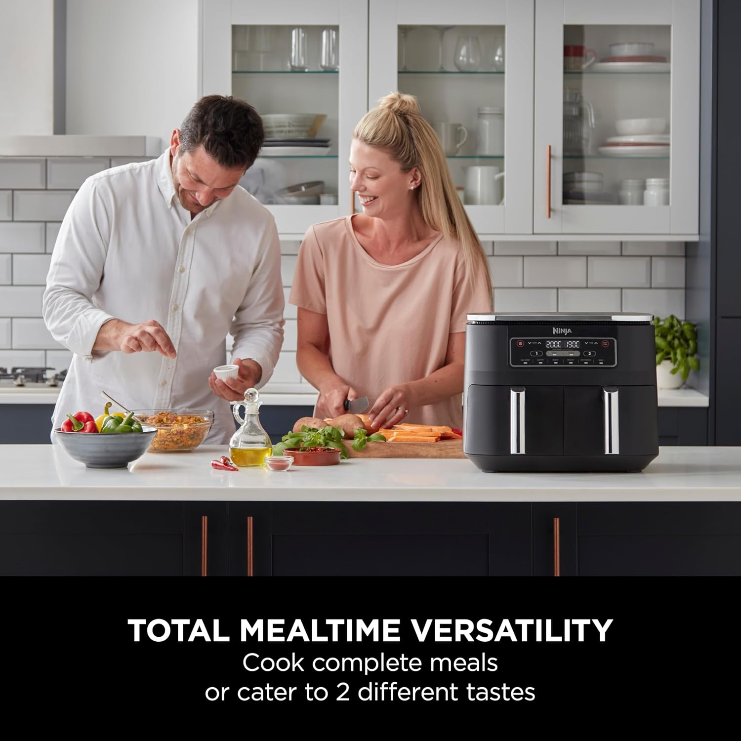Ninja Foodi Dual Zone en cuisine