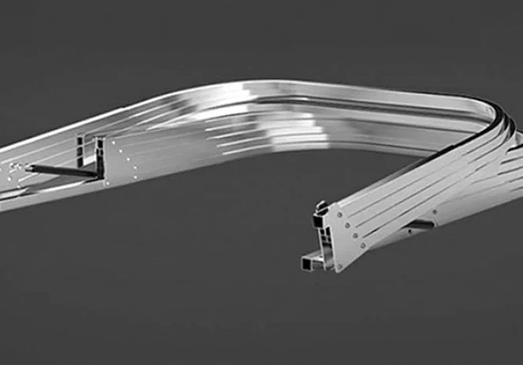 Armature pliante en acier inoxydable de l'abri de voiture