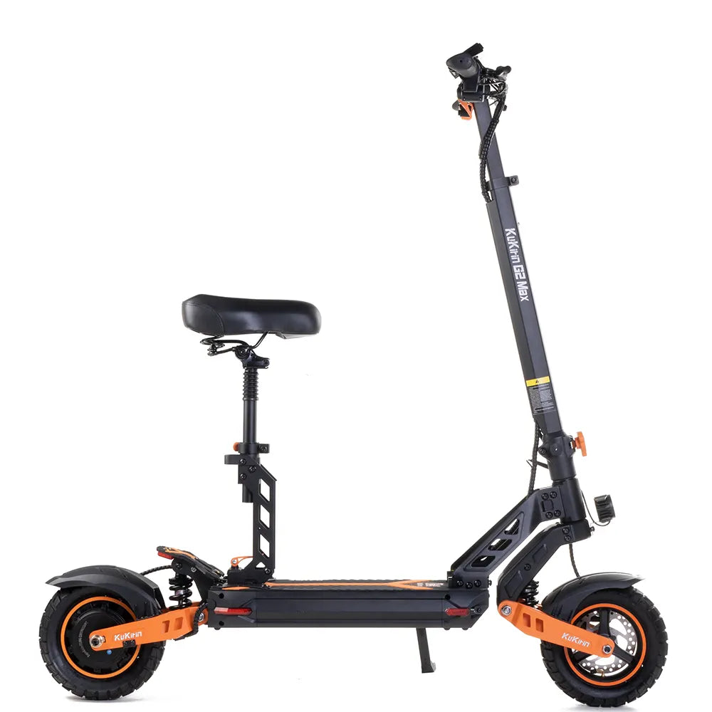 KuKirin G2 Max avec siège amovible installé