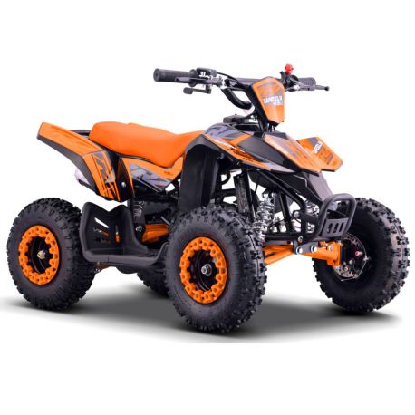 Pocket quad enfant CRZ Weely 49cc orange — vue principale