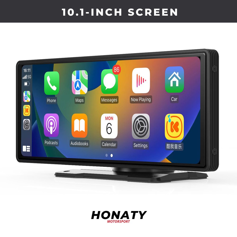 Écran 10,1 pouces ultra-large — interface CarPlay