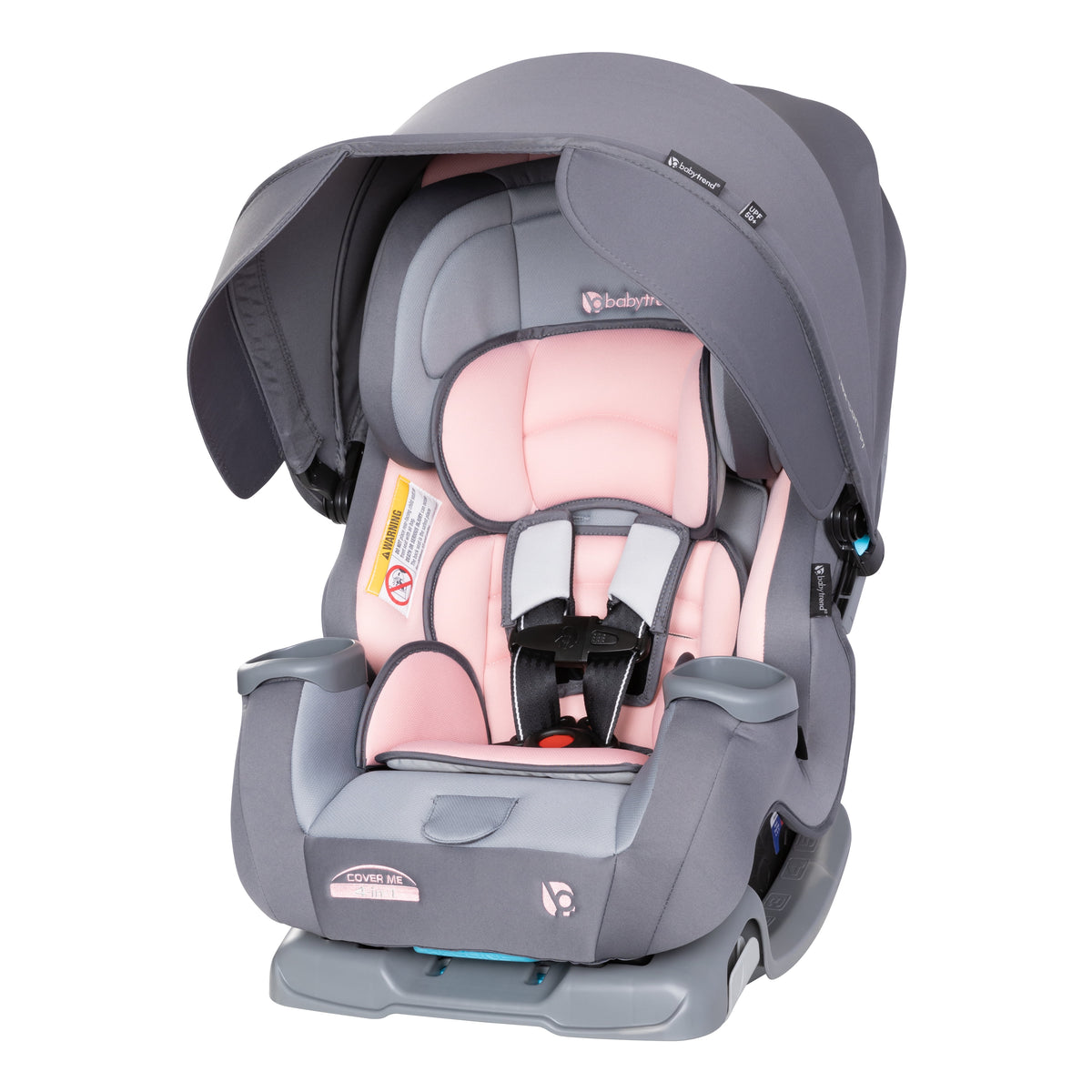 Baby Trend Cover Me 4-in-1 convertible car seat in Desert Pink