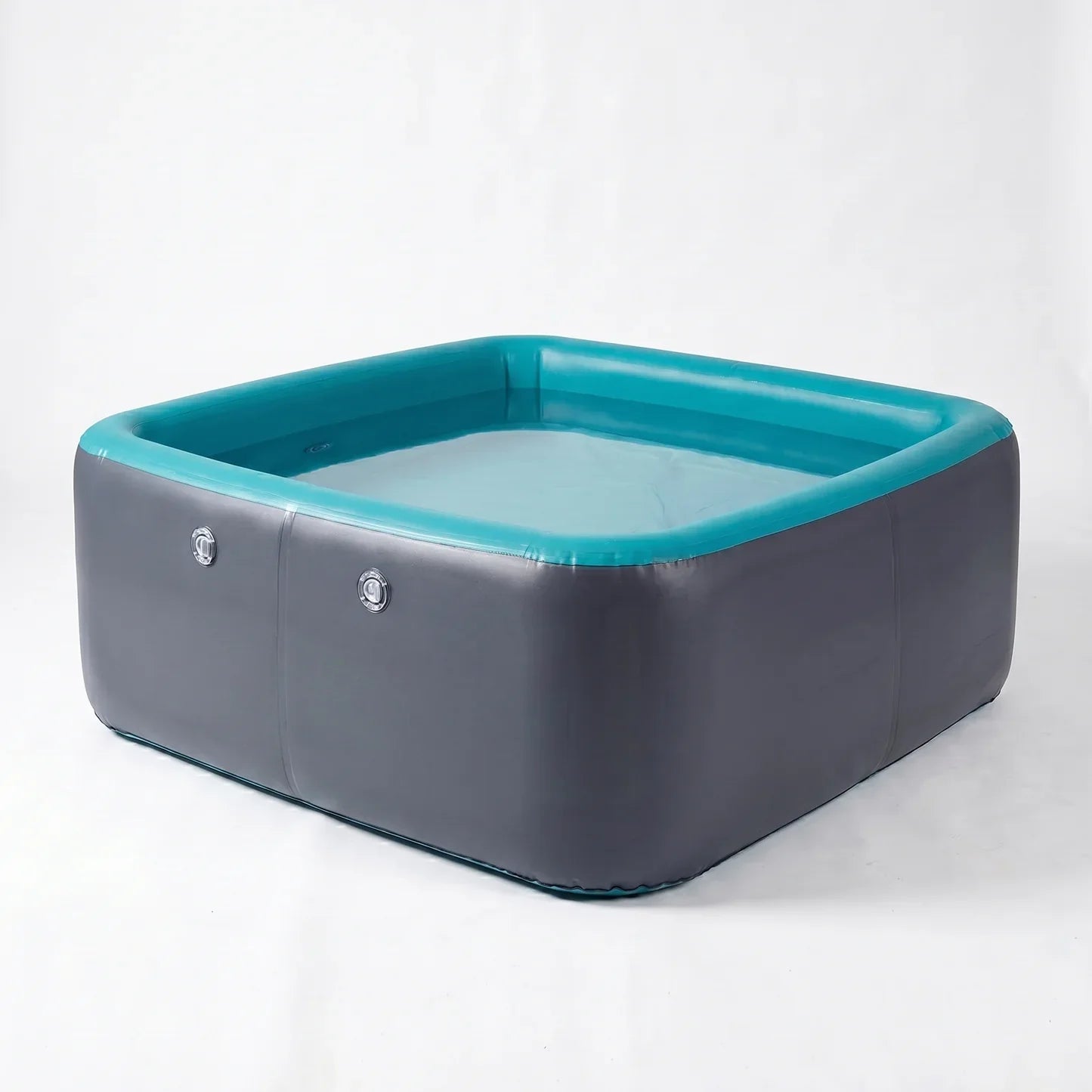 Spa gonflable carré — coloris gris