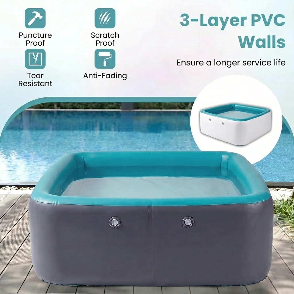 Parois PVC 3 couches — anti-perforation et anti-rayures